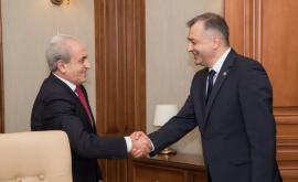 Ion Chicu a avut o întrevedere cu Ambasadorul Armeniei în R Moldova