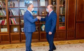 О чем говорили Игорь Додон и посол России в Молдове