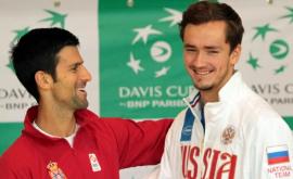 Tenis Medvedev la învins pe Djokovic