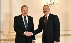 Алиев принял министра иностранных дел России