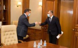 Chicu sa întîlnit cu Ambasadorul Republicii Belarus Anatolii Kalinin
