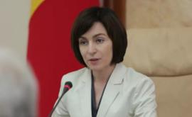 Maia Sandu a numit incorectă datoria față de Gazprom