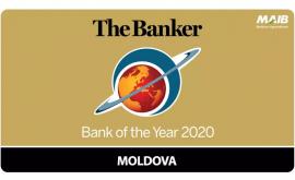 Moldova Agroindbank Банк 2020 года в Республике Молдова по версии The Banker