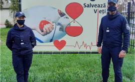 700 de polițiști de frontieră au participat în cadrul Campaniei de donare de sîngeplasmă
