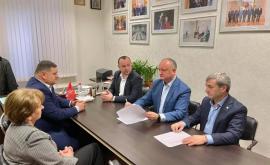 Заседание ПСРМ с участием Игоря Додона Социалисты выступают за досрочные выборы в парламент