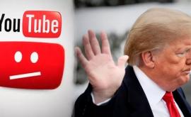YouTube suspendă canalul lui Trump 