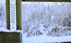 Care a fost cea mai scăzută temperatură de iarnă în Moldova Cînd și unde sa înregistrat