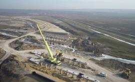 Drumul național PorumbreiCimișlia în plină construcție