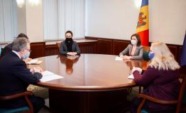 Maia Sandu sa întîlnit cu Ambasadorul Republicii Franceze în R Moldova