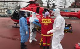 Экипаж SMURD доставил в Кишинев пациентку из Фалешт