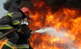 Incendiu de proporții în sectorul Ciocana al capitalei