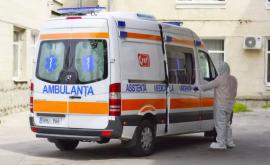 Accident în capitală cu implicarea unei ambulanțe
