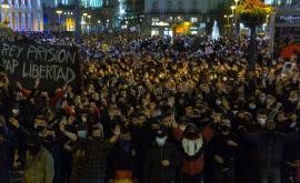 Седьмая ночь протестов в Испании
