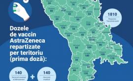 Cîte doze de vaccin antiCOVID au rămas în capitală Harta repartizării pe zone