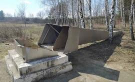Act de vandalism în raionul Orhei memorialul la fier vechi