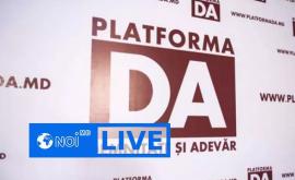 Declarația Platformei DA în timpul ședinței Parlamentului Republicii Moldova din 25 martie 2021