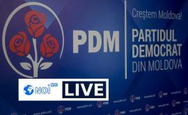 Консультации президента Республики Молдова Майи Санду с Демократической партией Молдовы