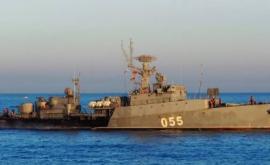 Российскии флот провел учения в Черном море