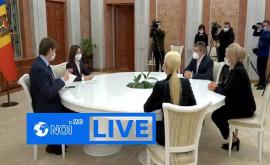 Консультации президента Республики Молдова Майи Санду с фракцией партии Шор и группой За Молдову