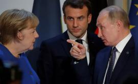 Peskov Formatul contactului lui Putin cu liderii Franței și Germaniei va fi stabilit mai tîrziu