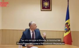 Cum a comentat Golovatiuc transmisiunea în direct a lui Dodon din Ambasada de la Moscova