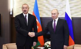 Aliyev a anunțat că a discutat cu Putin despre fragmentele rachetelor Iskander din Karabah