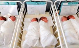  В Молдове сокращается количество новорожденных