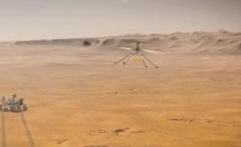 Elicopterul NASA a efectuat primul zbor spre Marte