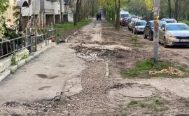 Чебан отчитал ответственных за восстановление тротуаров после подземных работ