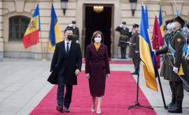 Unde a ajuns cadoul lui Zelenski pentru Sandu oferit în timpul vizitei președintei la Kiev