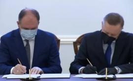 Ion Ceban și Guvernatorul Sankt Petersburgului au semnat un acord de colaborare