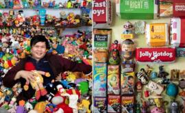 Un colecţionar din Filipine a strîns un număr impresionant de jucării din restaurante fastfood