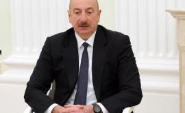 Aliyev a acuzat Armenia de declarații cu iz de răzbunare