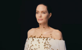 Angelina Jolie sa filmat cu un roi de albine