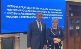 Ce a discutat ambasadorul Republicii Moldova în Rusia cu conducerea CEC a Federației Ruse