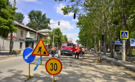 Traficul rutier pe un tronson de pe strada Ion Creangă întrerupt în weekend