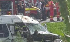 Accident grav în România cu implicarea unui microbuz din R Moldova