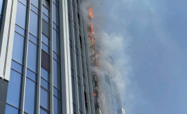Пожар в центре столицы На месте работают шесть экипажей пожарных