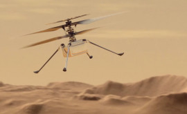 Minielicopterul Ingenuity al NASA a realizat cel deal optulea zbor pe Marte
