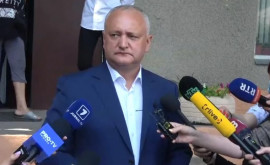 Igor Dodon la urna de vot Să votăm pentru cei care au grijă de R Moldova