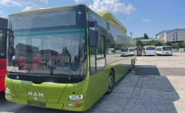 Încă 7 autobuze noi pe străzile din Chișinău Unitățile de transport public au ajuns în capitală