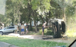 Accident grav în capitală FOTO