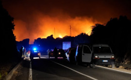 Разрушительные пожары в Италии