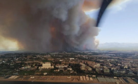 Imagini terifiante Incendiile din Turcia văzute din avion