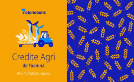 Creditele AGRI de la Victoriabank în sprijinul IMMurile din agricultură