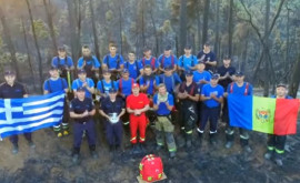 Pompierii moldoveni au părăsit insula Evia în aplauzele localnicilor recunoscători VIDEO