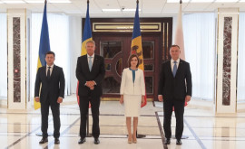 Sandu a participat la reuniunea cvadrilaterală Republica MoldovaPoloniaRomâniaUcraina