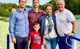 Sărbătoare în familia fostului președinte Igor Dodon