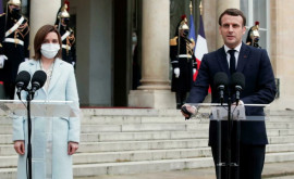 Майя Санду пригласила президента Франции посетить с визитом Кишинёв