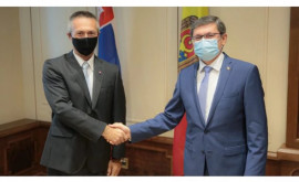 Игорь Гросу провел встречу с послом Словакии в Молдове